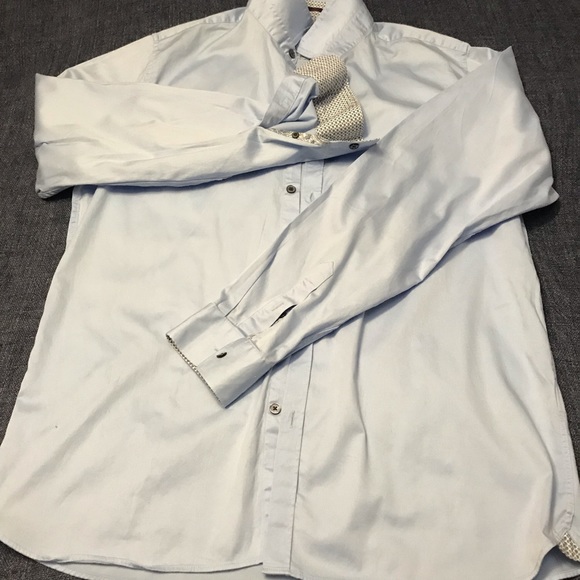 Ted baker London Button-down T-shirt - Picture 6 of 8